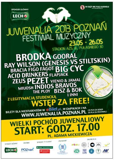 Juwenalia Poznań - plakat